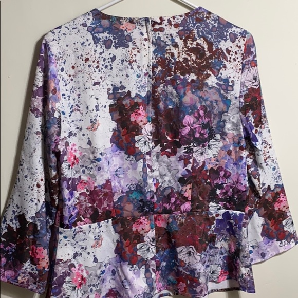 H&m Multicolour Floral Blouse - Picture 4 of 12